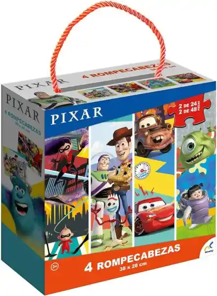 Novelty Rompecabezas 4-1 Multi Pixar - JCA-3571