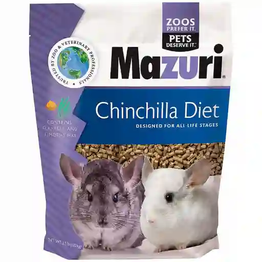 Mazuri Alimento Para Chinchilla Diet Completo 1.13 Kg