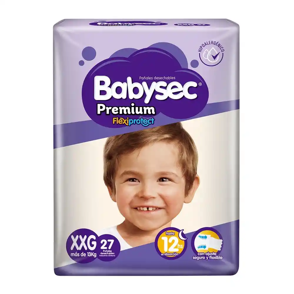 Babysec Infantil Prem.Flexi.Xxgx28