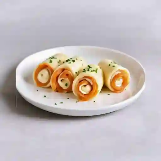 Cheese Cream Rolls Salmon Apanado