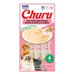 Churu Snack para Gato Sabor Atún y Salmón