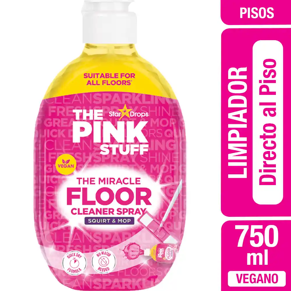 Limpiador Directo Al Piso The Pink Stuff