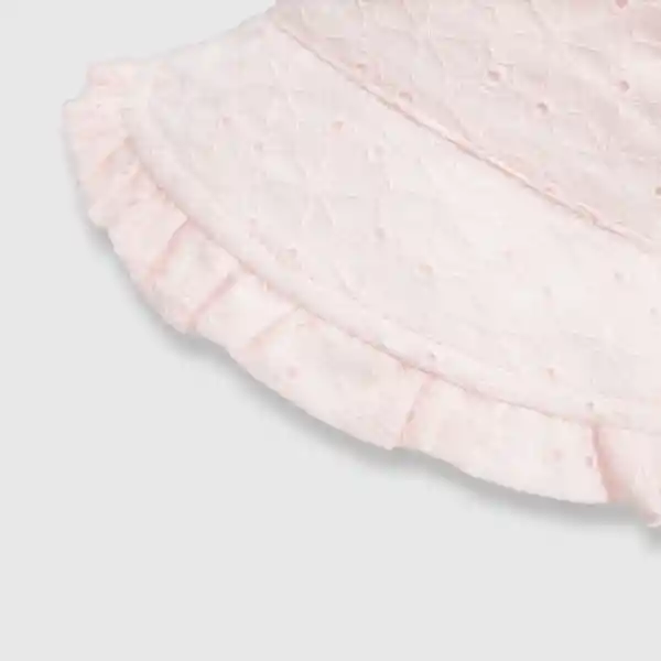 Sombrero Brodery de Bebé Niña Pink/Rosado Talla L Colloky