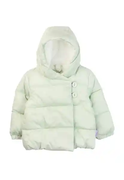 Abrigo Parka Arctic 218 Bebé Niña Verde Talla 3 a 6 Meses Ficcus