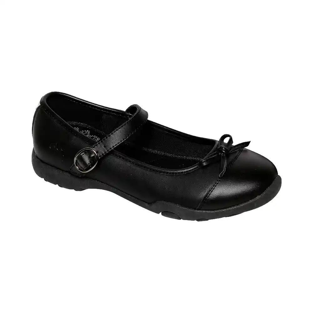 Zapatos Reina Escolar Senior Para Niña Negra Talla 36