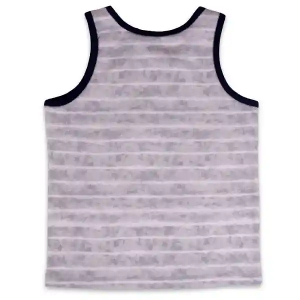 Polera Niño Gris Pillín Talla 10 A