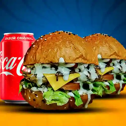 Promo Burger + 1 Bebida + Papas 150Gr