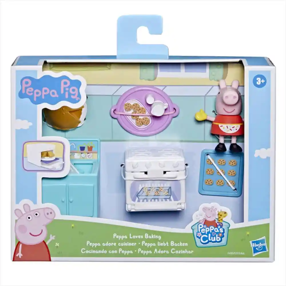 Set Peppa Pig Cocinando Con Peppa Original