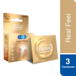 Durex Preservativos Condones Real Feel