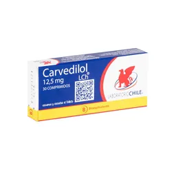 Laboratorio Chile Carvedilol (12.5 mg)