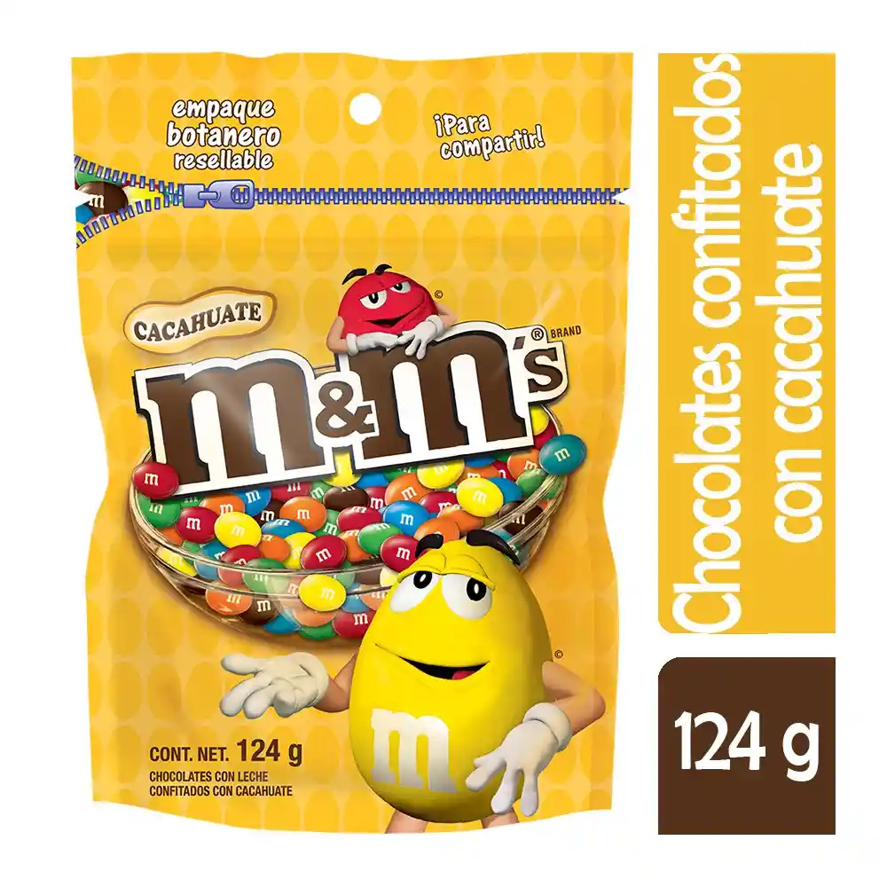 M&M Chocolate Confitado con Cacahuate