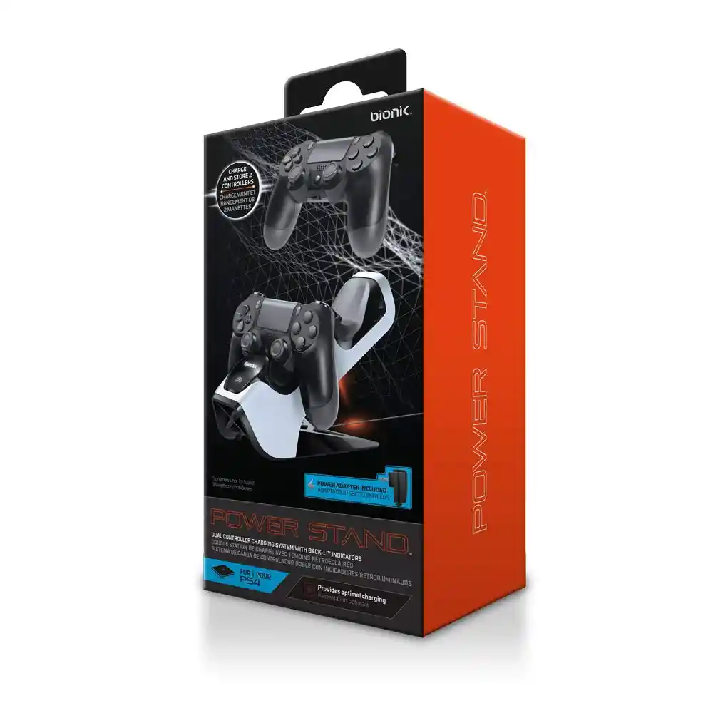 Bionik Estación de Carga para Controles de Playstation 4
