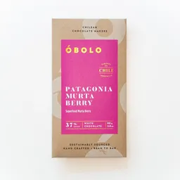 Óbolo Chocolate Patagonia Murta Berry 37% Cacao Barra