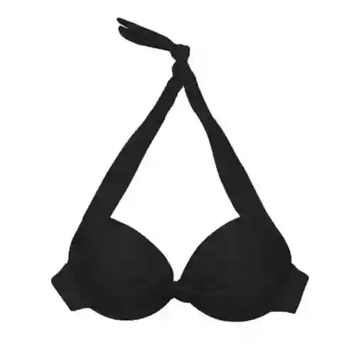 Bikini Estilo Sostén Con Relleno Negro Talla Xxl Samia