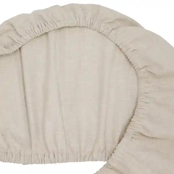 Faldón Box Spring Beige King Casaideas