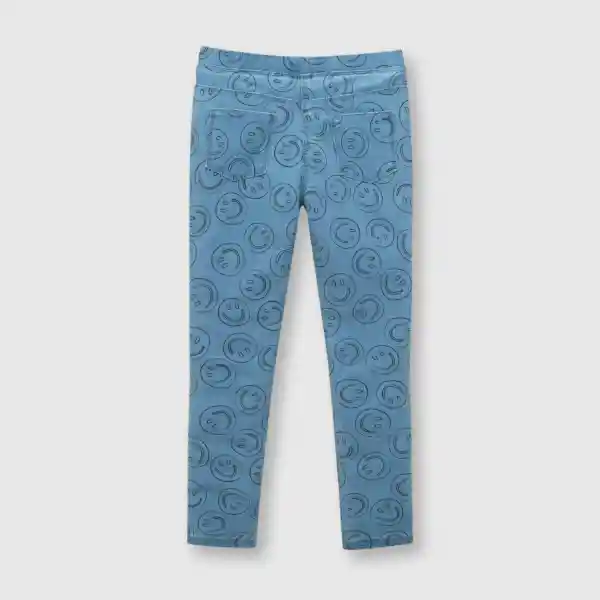 Jegging Elasticado de Niña Light Blue Talla 6A Colloky