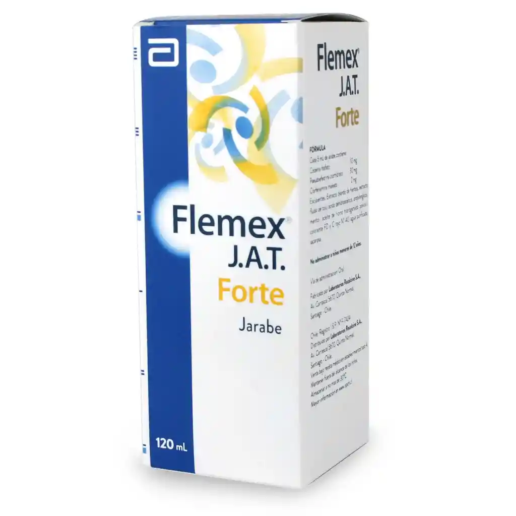 Flemex J.A.T Forte Jarabe (10 mg / 30 mg / 2 mg)