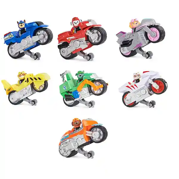 Paw Patrol Vehículo Motopups Imexporta