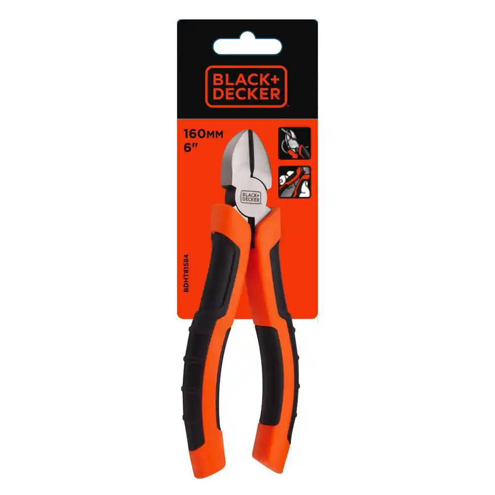 Black Decker Alicate de Corte Diagonal