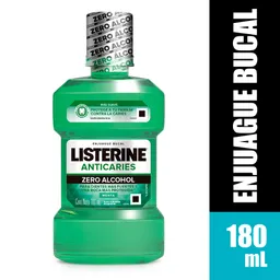 Listerine Enjuague Bucal Anti Caries Zero Alcohol