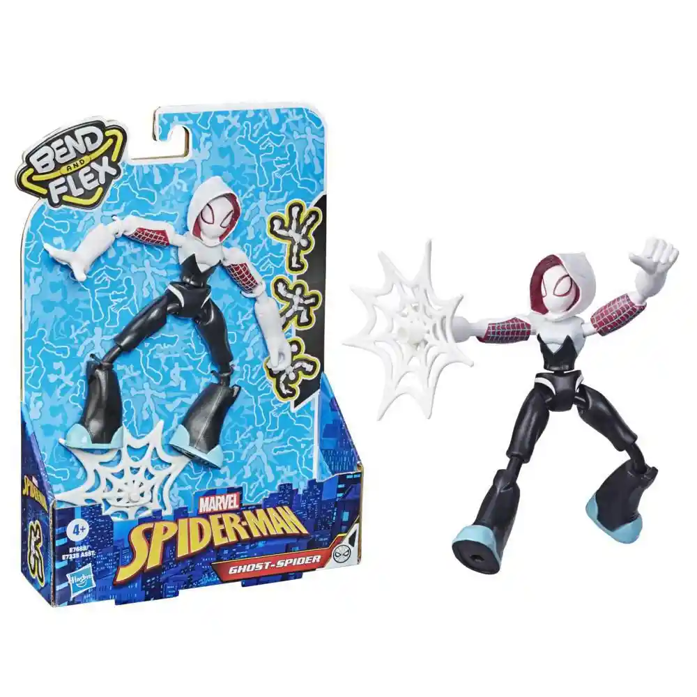 Hasbro Bend And Flex Marvel Spider-man Ghost-spider