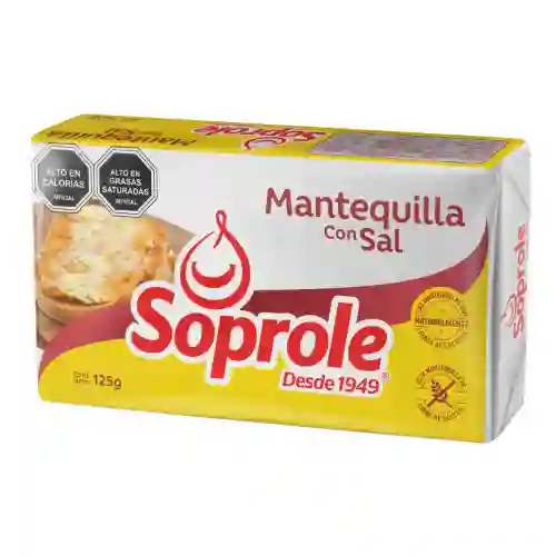 Mantequilla Soprole 125 Gramos