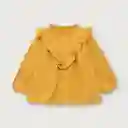 Polera en Forma de V de Niña Amarillo Talla 18M Opaline