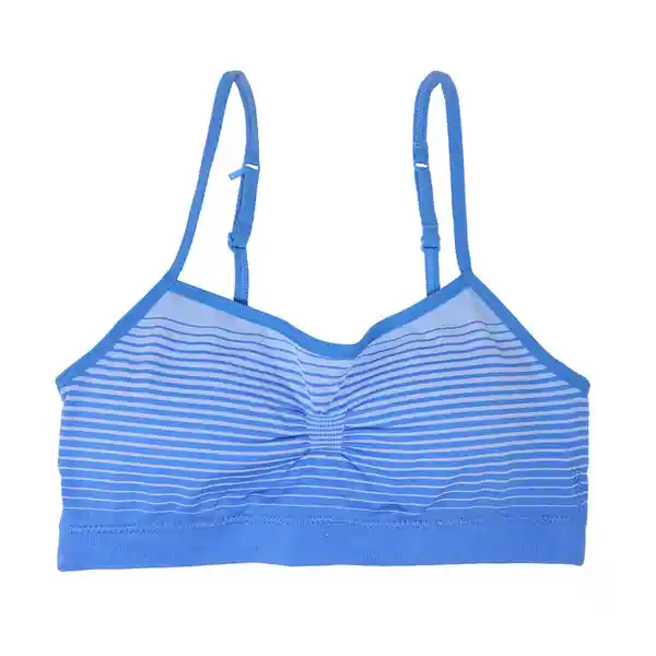 Brasier Deportivo Para Mujer Azul L/XL Miniso