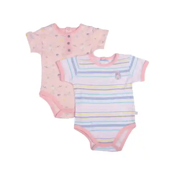 Set 2 Pzas Body Niña Multicolor Pillin 12 M