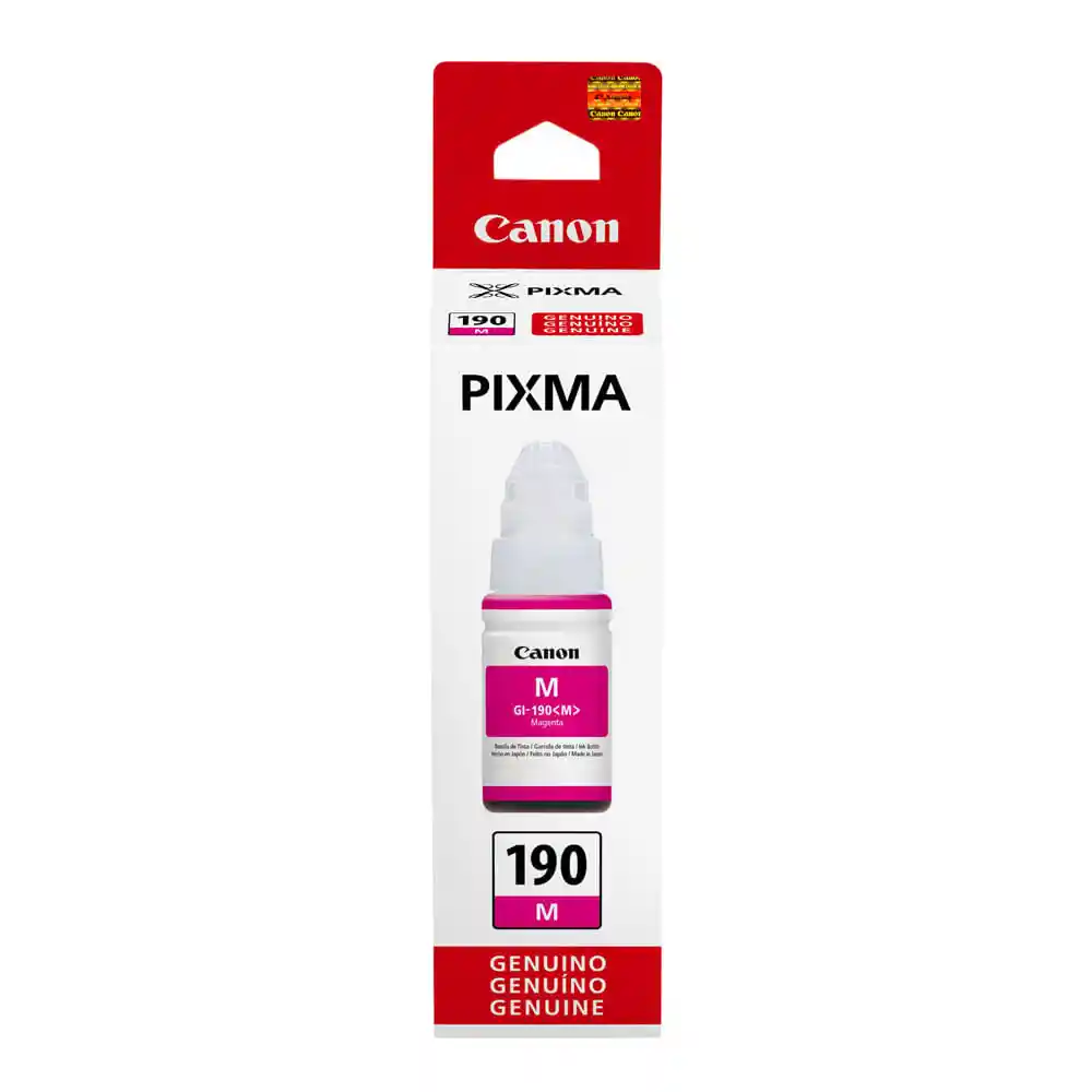 Canon Botella Tinta Magenta Gi-190