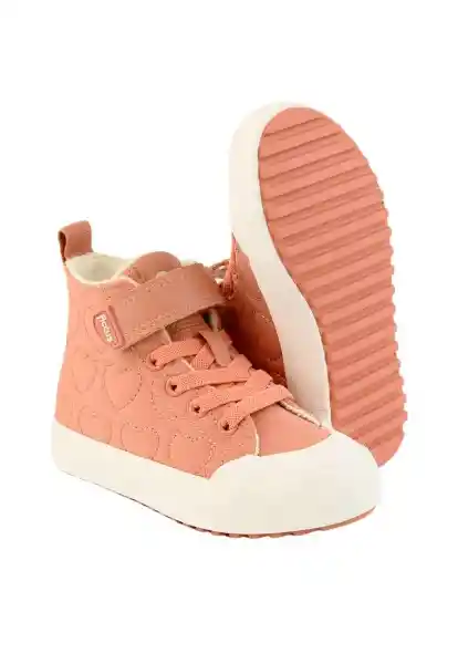 Zapatillas Urbana Caña Andante Niña Rosado 25 846 Ficcus