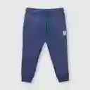 Buzo Con Elástico de Bebé Niño Light Denim Talla 12/18M Colloky