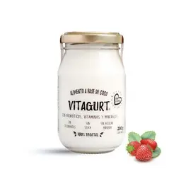Yogurt Vegetal Vitagurt (sabor Frutilla)