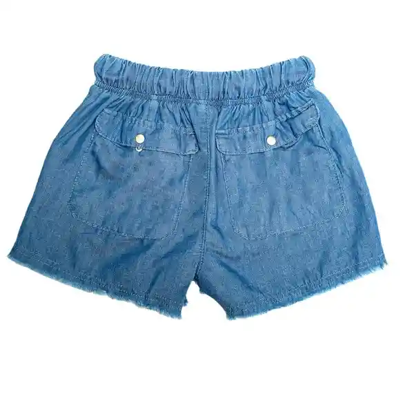 Short Niña Azul Pillin 14