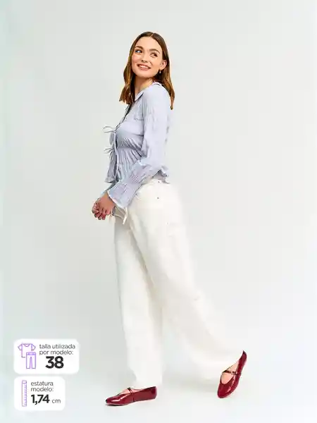 Jean Moda Esoga Color Blanco 40 S25