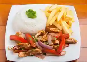 Pollo Salteado