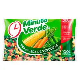 Minuto Verde Ensalada de Verduras Primavera Congelada