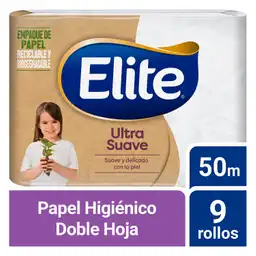 Elite Papel Higiénico Doble Hoja Ultra 
