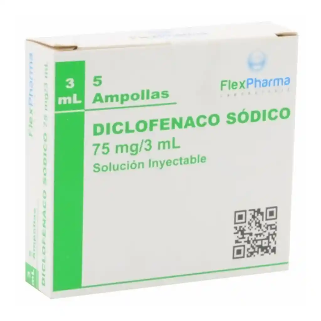 Diclofenaco Flex Pharmasodico Solucion Inyectable 