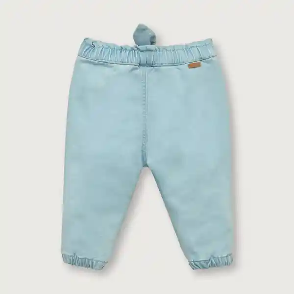 Jean Rosetón Denim de Niña Azul Talla 3M Opaline