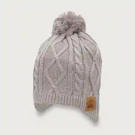 Gorro Melange de Niño Gris Talla S Opaline