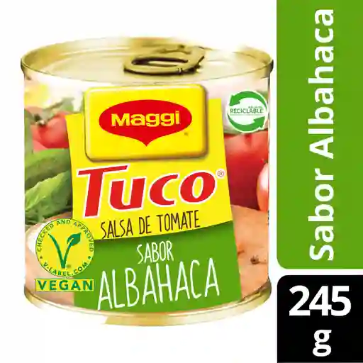 2 x Salsa Tuco Maggi 245 g Albahaca