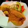 Pescado frito apanado