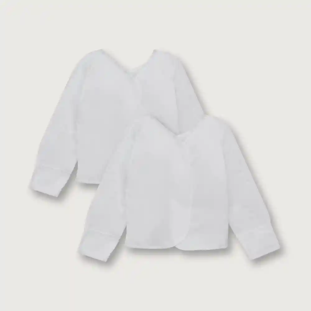 Camiseta Guante Bebé Blanco Talla Rn