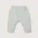 Pantalón De Bebé Niño Sin Corte Algas Blanco Talla 3m