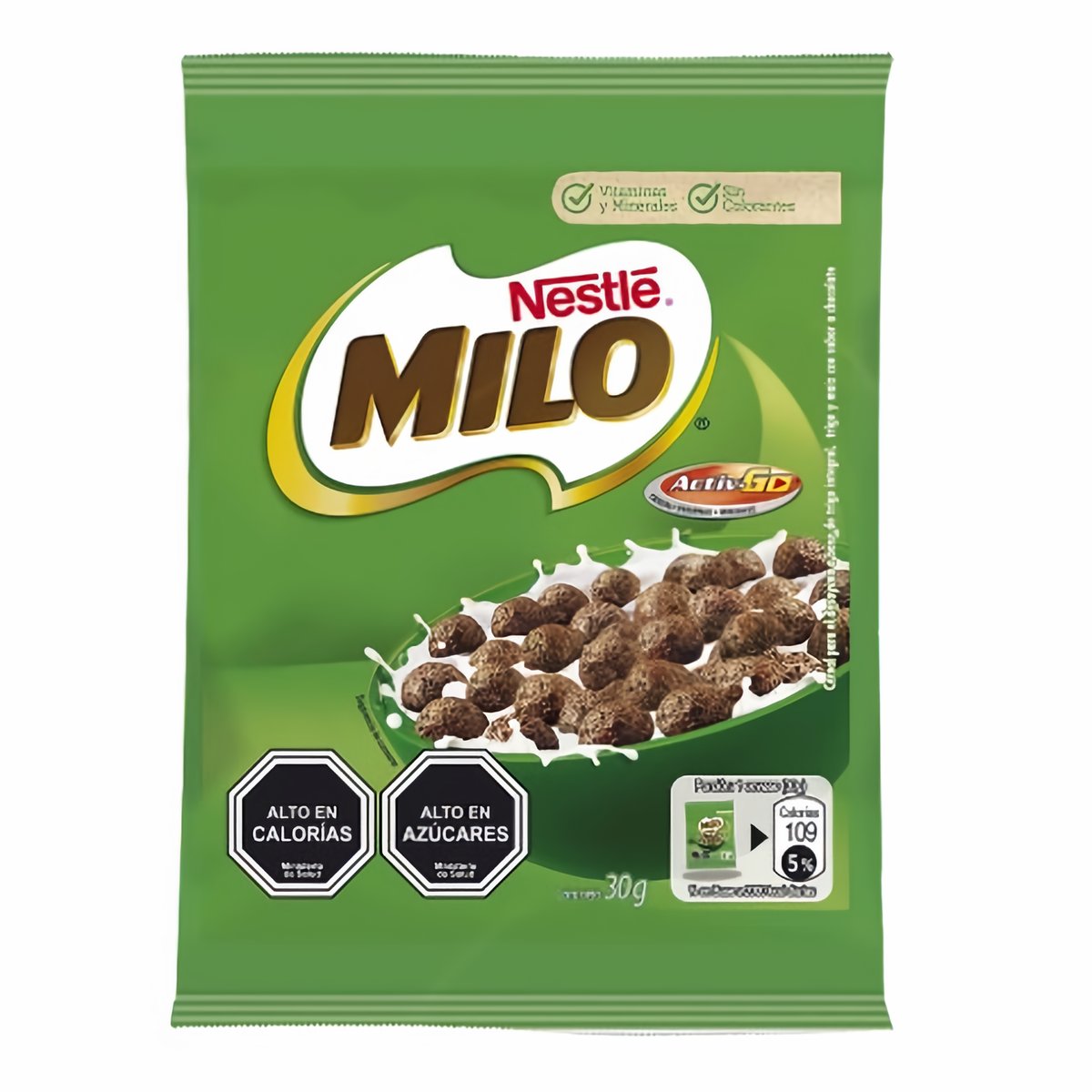 Milo Cereal Integral Activ Go desde 550