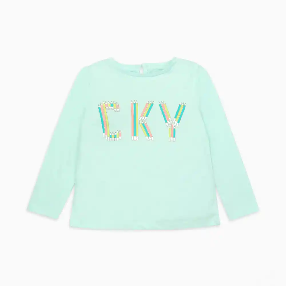 Polera Cky Para Niña Calipso Talla 3/6m