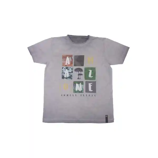 Polera Niño Gris Pillin 4 a