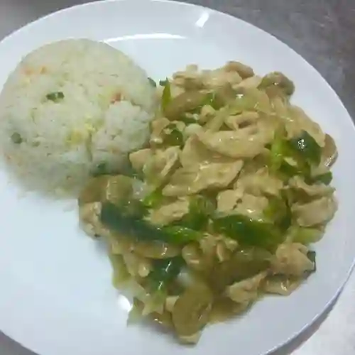 Pollo Mongoliano con Papas