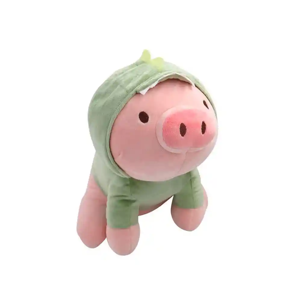 Peluche de Cerdito con Capucha de Dinosaurio Miniso